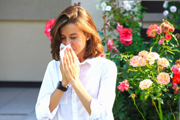 Allergy to flowering