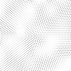 Abstract halftone dotted background. Monochrome pattern with dot and circles.  Vector modern pop art texture for posters, sites, business cards, cover postcards, interior design, labels, stickers.