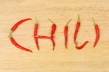 Chillies spell chili