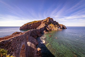 Gaztelugatxe was the scene of the worldwide hit series: game of thrones