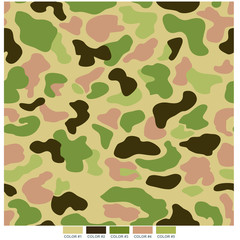 Camouflage seamless pattern © SUPERHOLIK