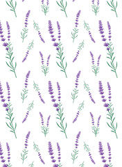 Lavender pattern.