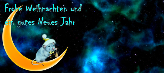 Neujahrshintergrund fur das Design. Merry Christmas and New Year background.