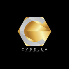 C Letter Jewelry Logo Design For Company And Business