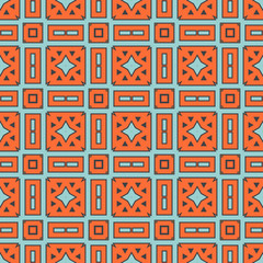 Abstract thin line seamless pattern. Linear ornamental geometric background. Wrapping paper. Vector illustration.           