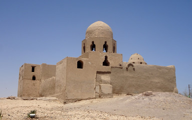Nubisches Grabmal - Nubic tomb, Assuan, Egypt