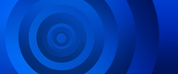  Abstract blue color gradient circle design background