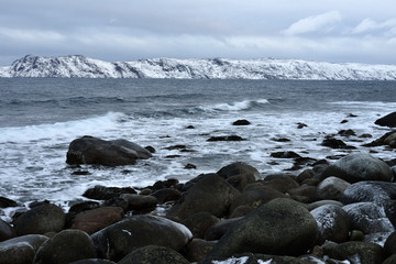 Arctic, Barents sea, Teriberka peninsula, Russia