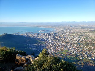 Cape Town from the air