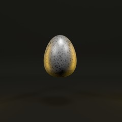 huevo fondo negro 