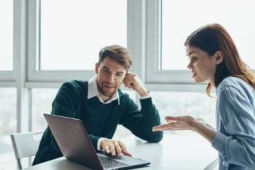 business people working in office