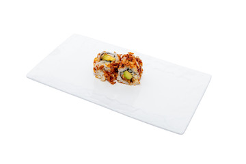 Savor the Flavor: Close-Up Photos of Nicely Prepared Sushi for Restaurant Menu