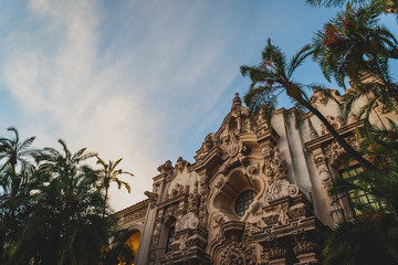 spanish style building in balboa park
