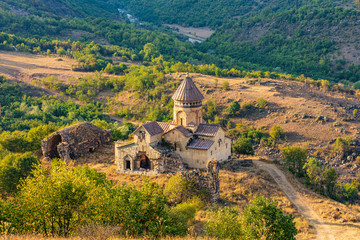 Hnevank monastery landmark of Lorri region province near Hnevank Armenia eastern Europe