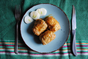 Sarma - Traditional Serbian meal