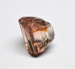 Tourmaline from Congo raw gemstone crystal