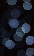 Blurred christmas lights background.