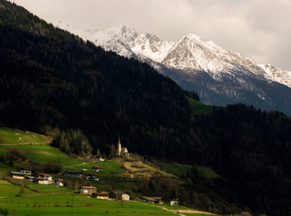 church in the mountains