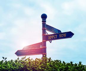 Handwriting text Apply Now. Conceptual photo An act of a demonstrating to acquire the job related...