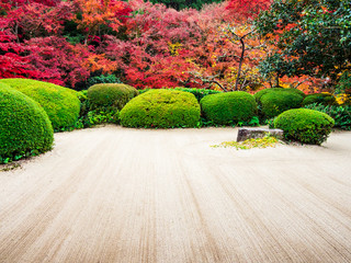 秋の京都　詩仙堂
