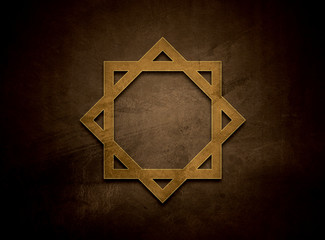 Turkish Seljuk star motif illustration