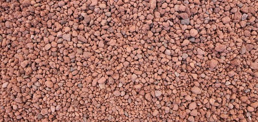 Red gravel 