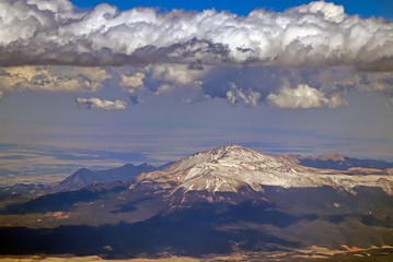 Fototapeta na wymiar Pike's Peak in Colorado