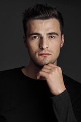 portrait of a young man