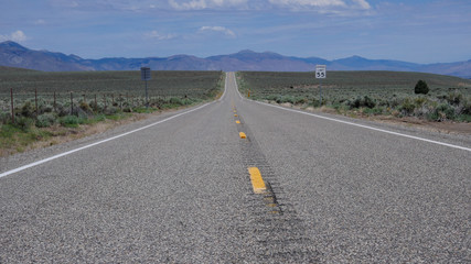 Roads in desolate places