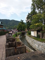 Fototapeta premium Mountainous area in the city of Zakopane in Poland