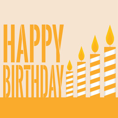 Birthday card illustration