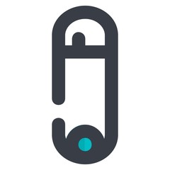 Baby Icon Design Filled Line Style Part 20 Needle