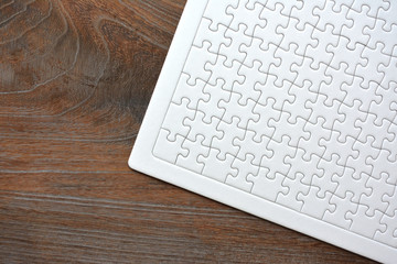 パズル（無地）　完成　完璧のイメージ