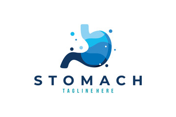stomach care logo icon vector isolated