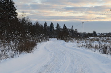 winter in russia