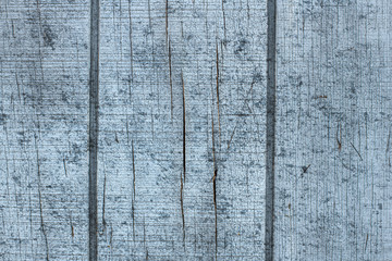 Fototapeta premium Distressed Blue Vintage Scratchy Dirty Wood Panel Wall