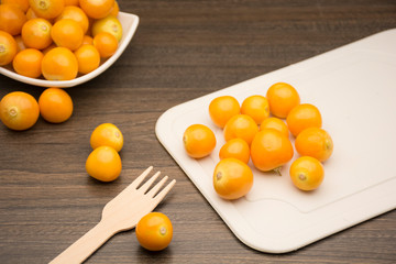 Cape gooseberry, delicious fruit also called Physalis peruviana.