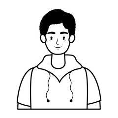 young man avatar character icon