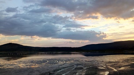 Obraz premium Lagoon and clouds 2