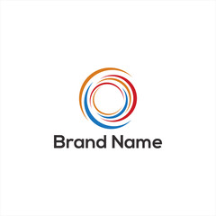 Water Wave Abstract Circle logo design. Spiral design logo. Vector abstract circle Spiral logo design Vector. abstract colorful swirly illustration. Abstract logo Design.