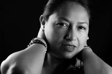 Sesión fotos blanco y negro