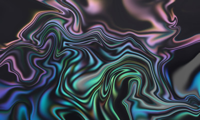 Obraz premium Dark elegant abstract marble liquid texture