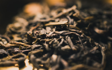 Jasmine tea leaves