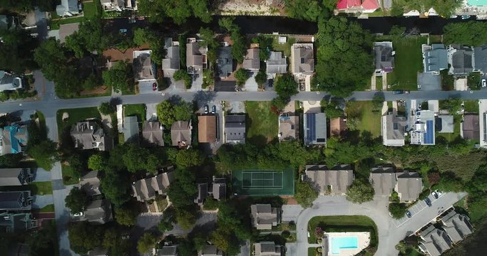Aerial view of Bethany Beach, Delaware
