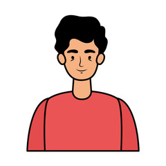 young man avatar character icon
