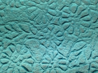closeup of blue wool texture