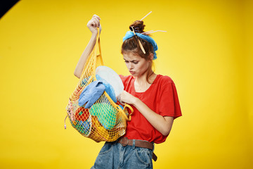 girl painting a wall