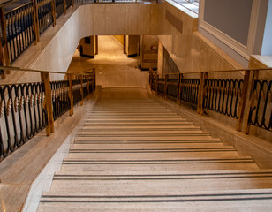 Classic marble staircase