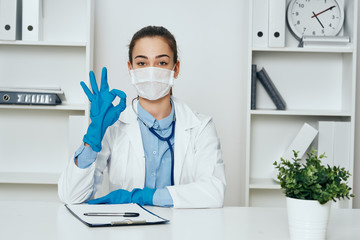 doctor in medical mask