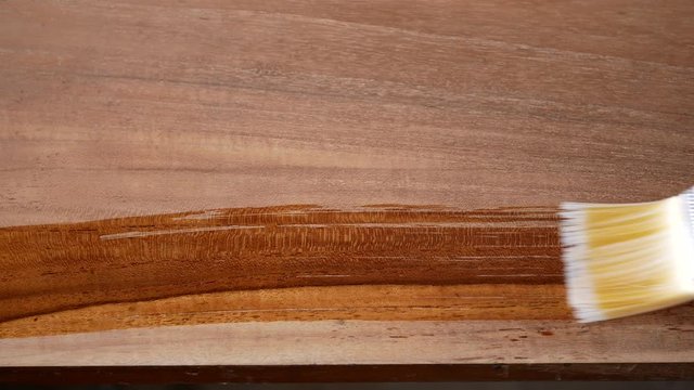 Furniture with wood treatment oil. Teak Oil will help compensate for the loss of natural oils. Keep the wood is always full. protect water entering the wood. The wood is beautiful.
